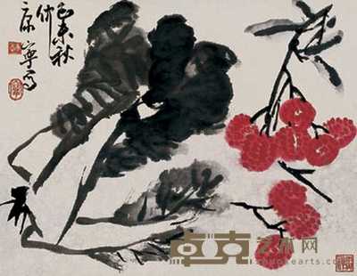 康宁 蔬果 立轴 33×43cm